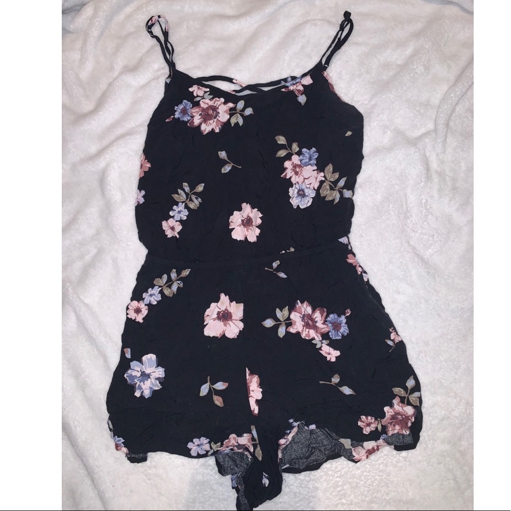 Garage Floral Romper